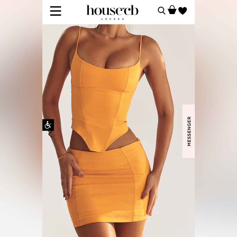 House of CB Nisha Mini Skirt